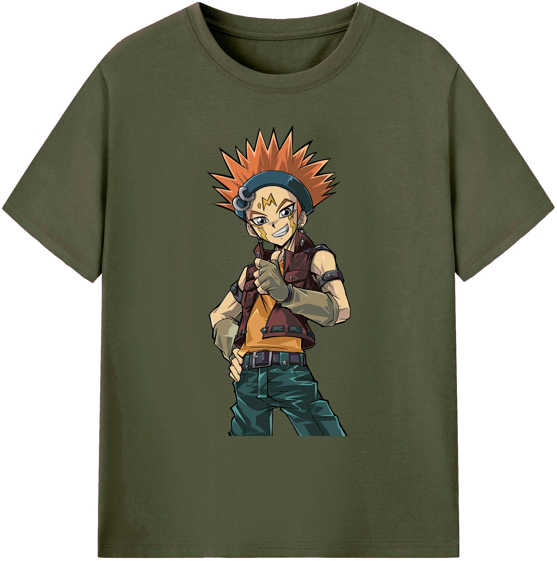 （画像用） 遊☆戯☆王 Yu-Gi-Oh! 綿100％ メンズ半袖Tシャツ｜肌触りやわらか＆通気性